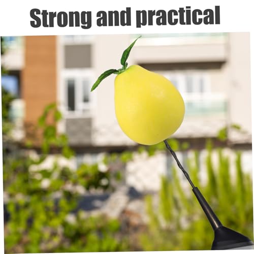 Pomelo artificial realista Cabilock, fruta falsa y ligera decorativa para antena de coche 4