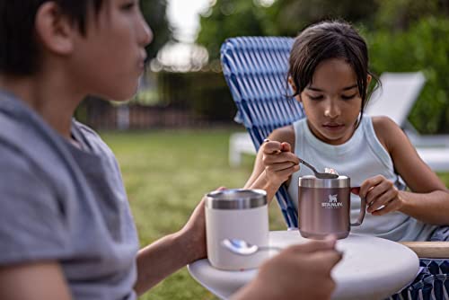Image of STANLEY Stay-Hot Camp Mug | Press Fit Drink Through Lid | Cup for Coffee, Tea and Drinks | Insulated Stainless Steel Coffee Mug | BPA-Free
