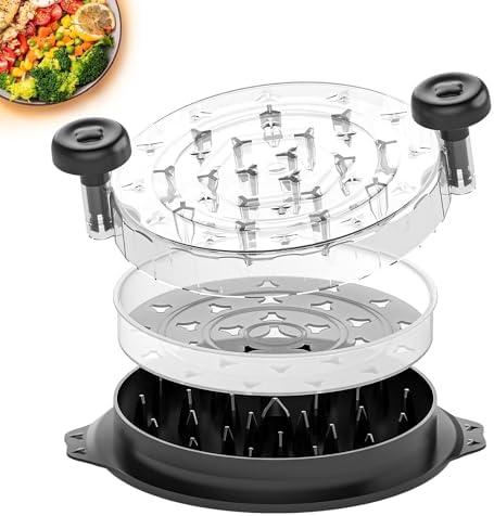 TQRR 10'' Pro Visible Chichen Shredder Tool Twist Large, BPA Free...