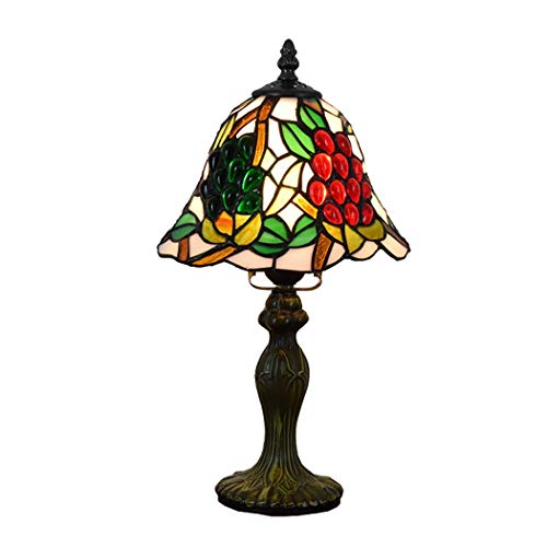 Preisvergleich Produktbild DIAOD Glasmalerei Wohnzimmer Schlafzimmer Nachttischlampe