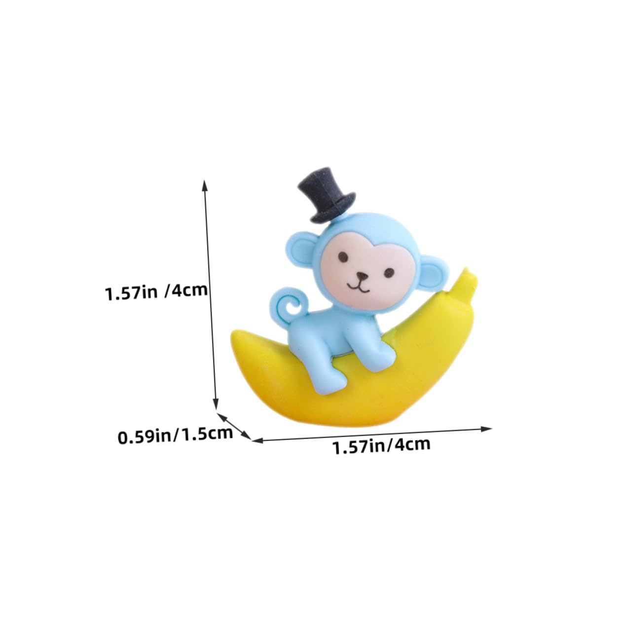 48 pezzi Gomme Banana Scimmia Colorate per Studenti da Cancellare Portatile Materiale Sicuro e Morbido Accessori Scolastici Divertenti e Pratici