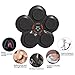 Music Boxing Training Machine, Smart Music Wall Mounted Punching Sports Equipment with Professional Boxing Gloves, 9 Gear Speed Mode, Hand/Eye/Speed Reaction for Stress Relief (Black)