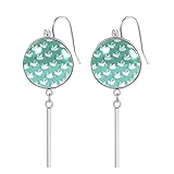 Regalo ideal: la persona que lleva los pendientes colgantes será más femenina y elegante. Y cada par de pendientes viene con una hermosa caja para envolverlos. Por lo tanto, pueden ser un regalo maravilloso para tu madre, esposa, hija, novia, hermana y amigos en días especiales