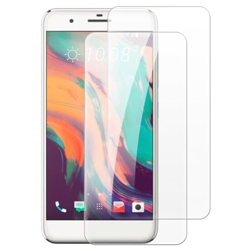 Shantime [2 piezas Protector Pantalla Cristal Templado Compatible con HTC One X10 (5.5 pulgadas), HD Claro Antirrayas Sin Burbujas