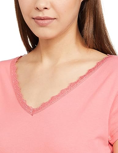 Image of Amazon Brand - Symbol Women's Cotton Knee Length Regular Fit Nighty