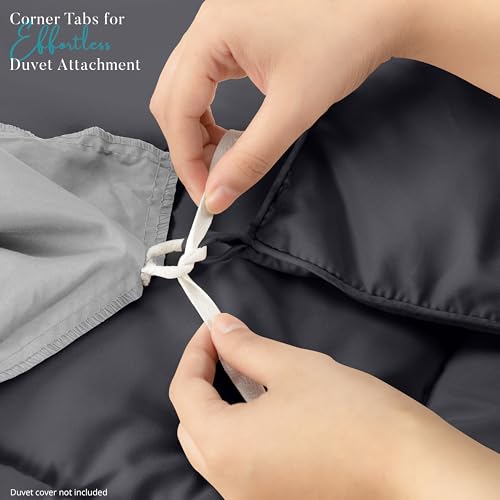 image for Utopia Bedding Comforter Duvet Insert, Quilted Comforter with Corner T