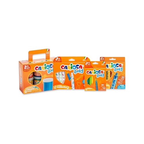 Rotuladores super lavables y pinturas de dedos para niños pequeños libres de manchas