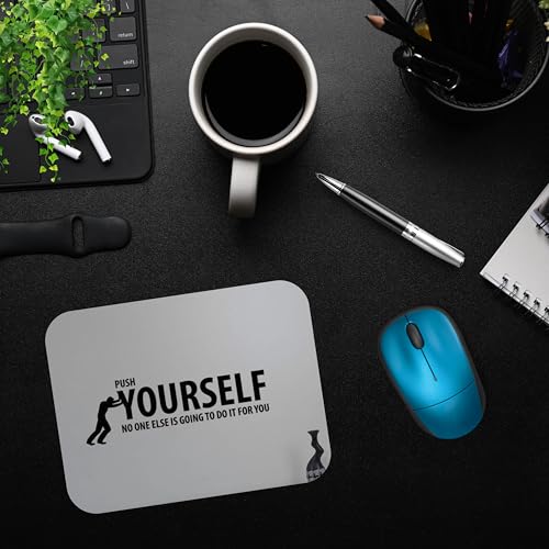 Image of WRAPPING STUDIO Push Yourself Mouse Pad for PC and Laptop, 24x20 cm, Anti-Slip, Smooth Surface, Marvel Design, Perfect for Office, Home & Gaming