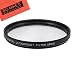 58mm Multi-Coated UV Protective Filter for Canon Rebel T5, T6, T6i, T7i, EOS 80D, EOS 77D Cameras with Canon EF-S 18-55mm f/3.5-5.6 IS II, IS STM Lens