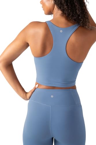 Image of YITTY Active Sports Bra Tank, Tank Top for Women with Built-in Bra, Racerback, Removable Cups, Low-Impact Yoga and Gym