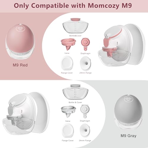 Repuesto de pecho para Momcozy M9 que soluciona las pérdidas de succión del extractor portátil 2