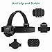 AKASO 2-in-1 Quick Release Adjustable Head Strap Mount for GoPro Hero 13 12 11 10 9, EK7000/EK7000 Pro, Brave 4/4 Pro, Brave 7/7 LE, V50 X, V50 Elite, DJI Osmo Action Cameras