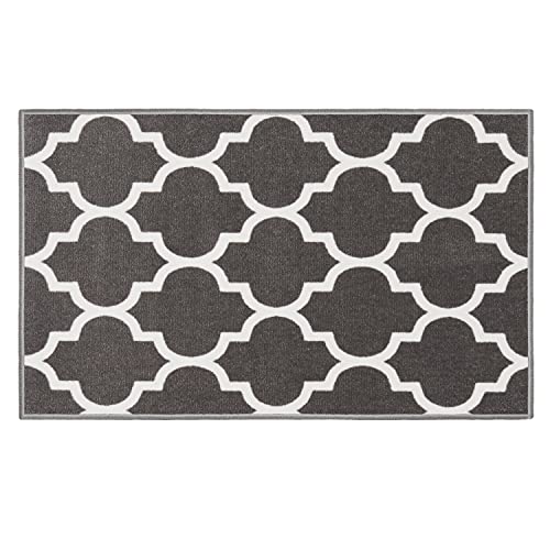 Best Gray Moroccan Trellis Area Rug Under 200