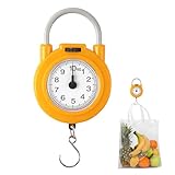 Bilancia per bagagli a mano, pesatrice portatile, strumento leggero, bilancia ad alta sensibilità, accessori per manico in ABS, set di peso da viaggio, pratico strumento di misurazione per valigie