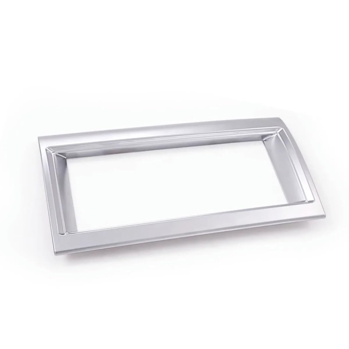 for Land for Rover for Discovery 5 LR5 L462 2017-2020 Car Navigation Box Frame Cover Trim Sticker Interior Car Decoration Interior(Silver)