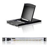 Aten CL5808N Dual Rail Rackmount LCD