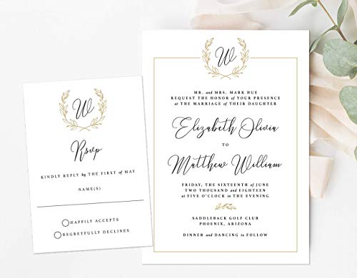 wedding invitation says formal