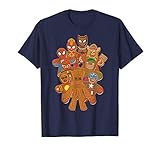 Marvel Avengers Gingerbread Cookies Christmas T-Shirt