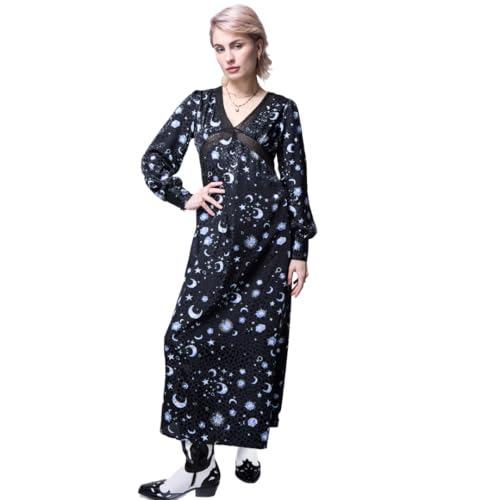 Robe midi en satin lune idéale pour vos soirées d'été