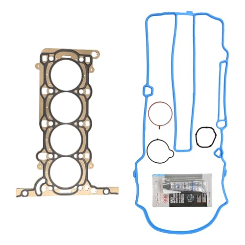 Image of KAX Engine Cylinder Head Gasket Set Compatible with Chevrolet Cruze 2011-2015, Buick Encore 2013-2021, Trax 2015-2021, Cruze Limited 2016, Sonic 2012-2020 1.4T, Head Gasket Kit, OE#HS26540PT1, HS54898
