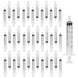 2.5mlシリンジ 40本 目盛り付き無針注射器 滅菌個別包装 多機能ポータブルシリンジ 調剤 給水 給餌 洗浄注射 アナル洗浄 エネマシリンジ 小動物の液剤・流動食（液体）注入