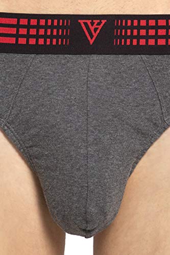 Image of Van Heusen Men Anti Bacterial Briefs - 100% Combed Cotton - Pack of 2 - Colour Fresh, Moisture Wicking