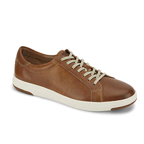 Dockers Mens Gilmore Leather Casual Fashion Sneaker Shoe, Saddle Tan, 10.5 M