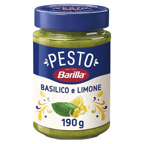 Barilla Pesto Basilico e Limone 12 x 190 g (12 unidades)
