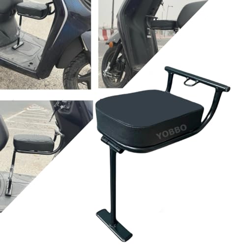 Image of Yobbo Scooter Front Baby Seat | Foldable & Comfortable Child Sitting Seat for Activa, Jupiter, Aviator, Dio, Maestro, Access 125, Burgman, Hero Duet & Other Scooties
