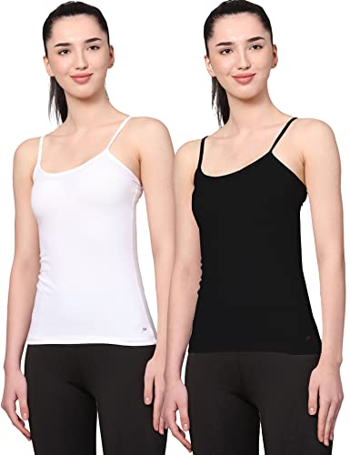 Image of Anti Bacterial, Supima Modal, Skinny Soft Premium Camisole Women Spaghetti, No Itching, Sweat Proof, Odour Free, Daily Use, Adjustable Strap,