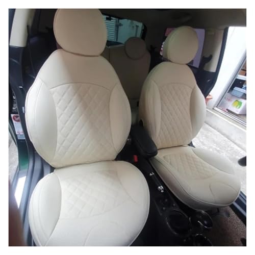 Housses siège avant voiture Mini R56 R60 beige contre usure