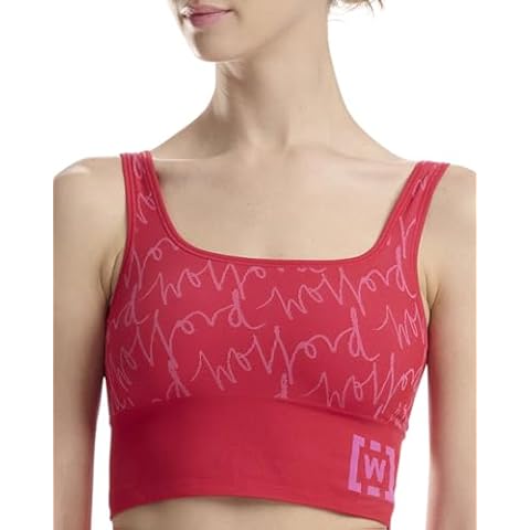 Wolford Women's W Athleisure Sports Bra in Red Glow Cover