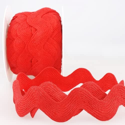 STEPHANOISE - RIC Rac Trim Rouge – au mètre