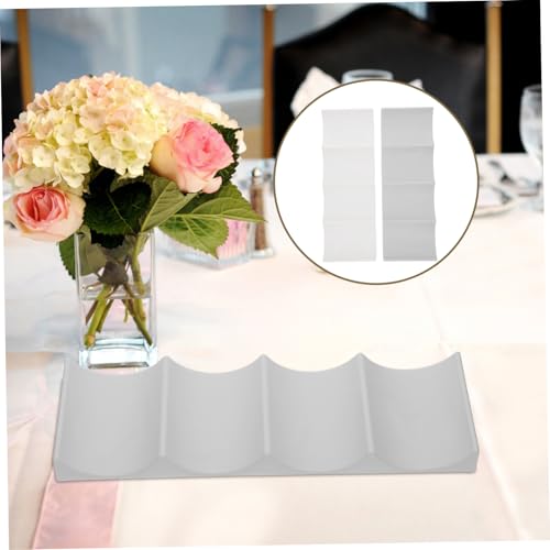 Soporte para botellas de vino plástico resistente 4 botellas miniatura 7