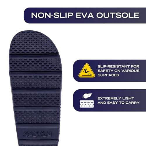 Image of Nautica Men's Arnon Comfort Slide Sandals