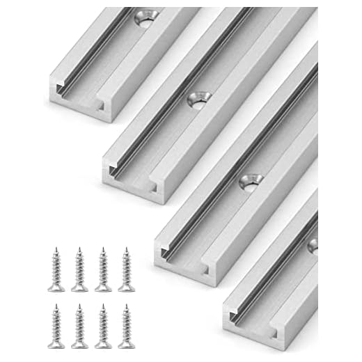 Aluminum T-Track Miter Jig for Woodworking