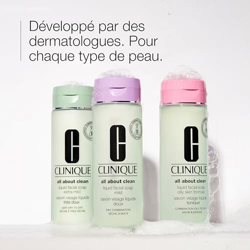 Clinique basic 3 temps savon visage liquide très doux 200ml