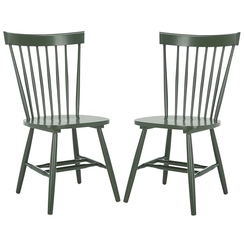 SAFAVIEH Parker Dusty Green Chairs Set of 2