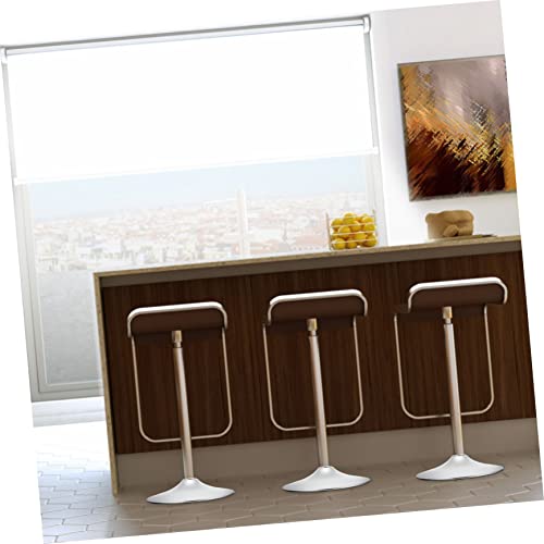 Support table alliage d'aluminium base ronde argentée Healvian