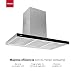 Teka DLH 986 T 701 m³h De pared Negro, Acero inoxidable A+...