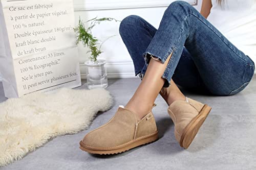 OOG Pantofole da uomo e donna, in vera pelle, con