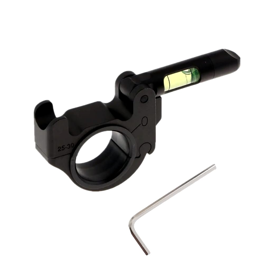Livello ottico a bolle per anelli con fucile da 25,4 / 30 mm