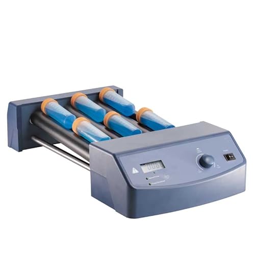 Generic - Agitateur rotatif orbital de laboratoire, affichage numérique, 70 tr/min, mélangeur à rouleaux de laboratoire avec 6 rouleaux, modes de roulement et de balancement, pour tubes de 8 à 70 mm, longueur