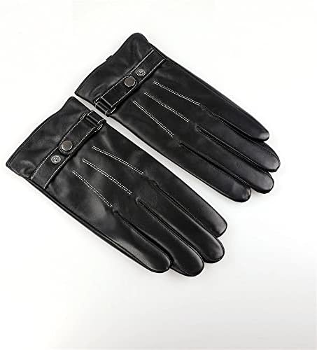NSUQOA JSEIAJB Men's Leather Dress Winter Driving Gloves