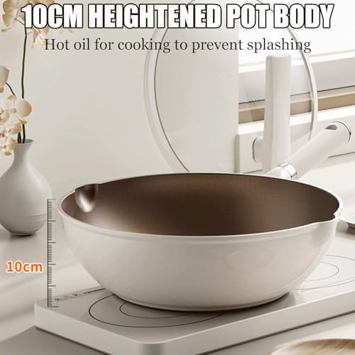 Wok antiadherente Titanio con tapa y espátula, 30 cm miniatura 5