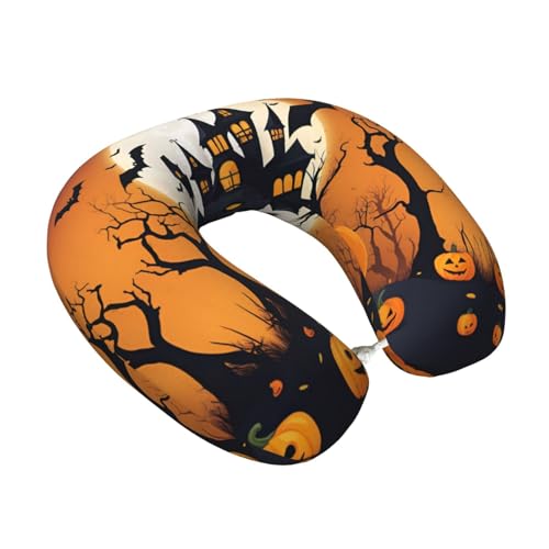 Almohada de viaje de espuma viscoelástica U 30x25 cm miniatura 2