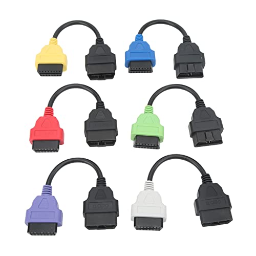 Adaptador de Cable OBD2 de 6 uds, reemplazo de Cable de escáner de diagnóstico Profesional para