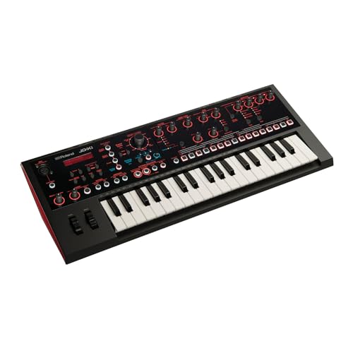 Image of Roland JD-XI 37-Key Interactive Analog /Digital Crossover Synthesizer, Black