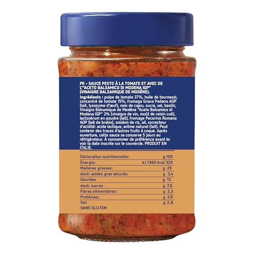 Barilla G. e R. Fratelli Societa per Azioni: Pesto Rosso - 1 Glas Ãƒ 200 gr