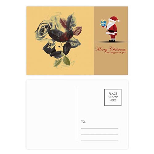 Cartes postales aquarelles fleurs Lot de 20 pour correspondance